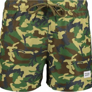 Frank Dandy Breeze Long Bermuda All-Over Printed Swim Shorts Uimashortsit